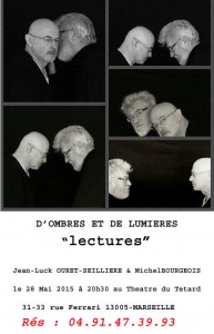 Jean-Luck Ouret-Seillière - Michel Bourgeois - d'ombre et de lumières - lectures