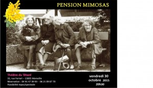 Pension Mimosas - théâtre du Têtard - Stéphane Gisbert