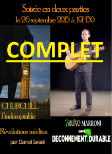 Bruno Marroni - Daniel Israël - théâtre du Têtard - Têtard - bouchon - bouchon lyonnais - lyonnais - 13005 Marseille - Déconnement durable - Churchill