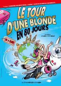 Serge Gubern, Stéphanie Montluçon, Jean Jaque, Florent Aveillan, le tour du monde en 80 jours, comédie